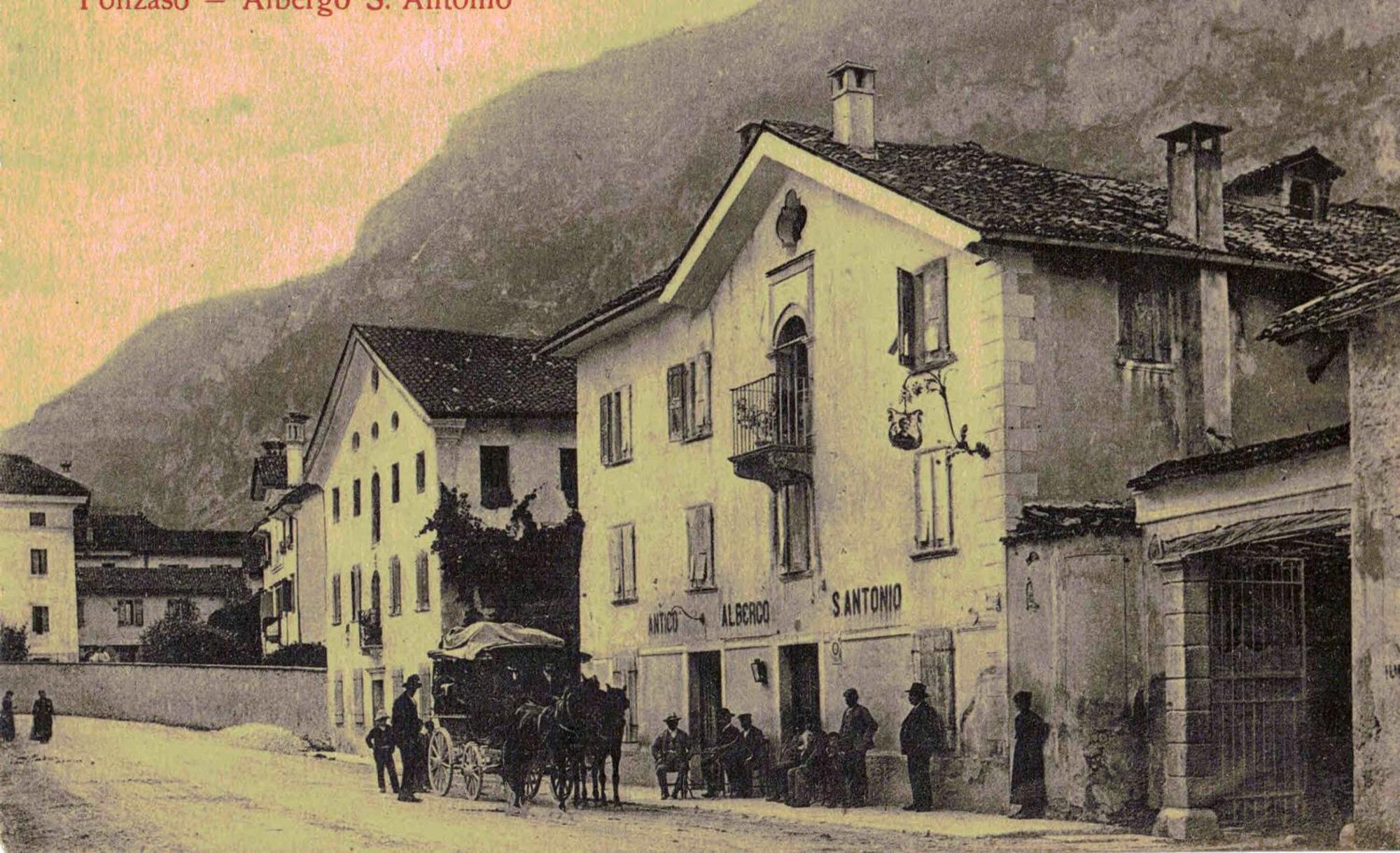 Antico Albergo Sant'Antonio Fonzaso Eksteriør billede